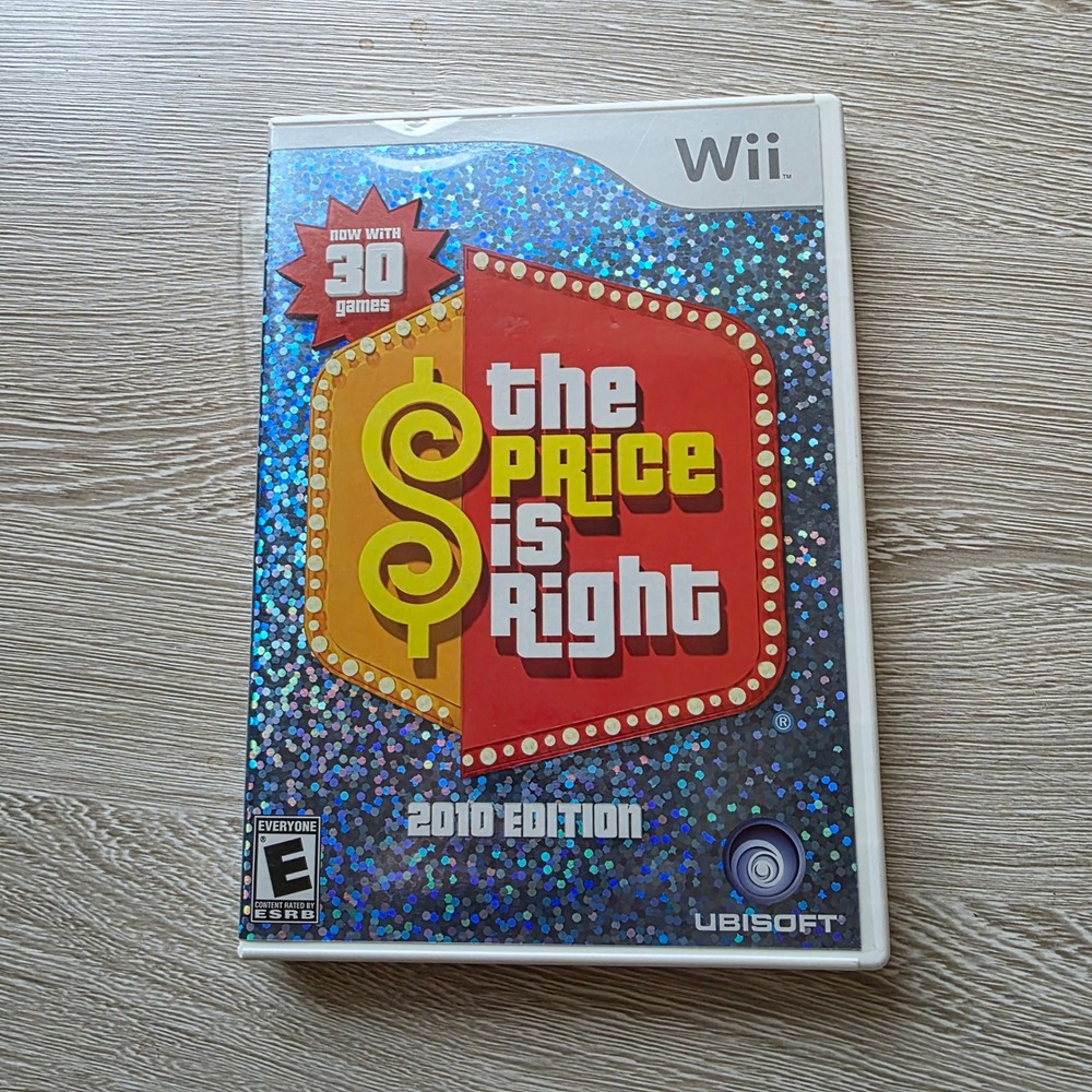 The Price Is‎ Right 2010 Edition Video Game for Nintendo Wii Ubisoft